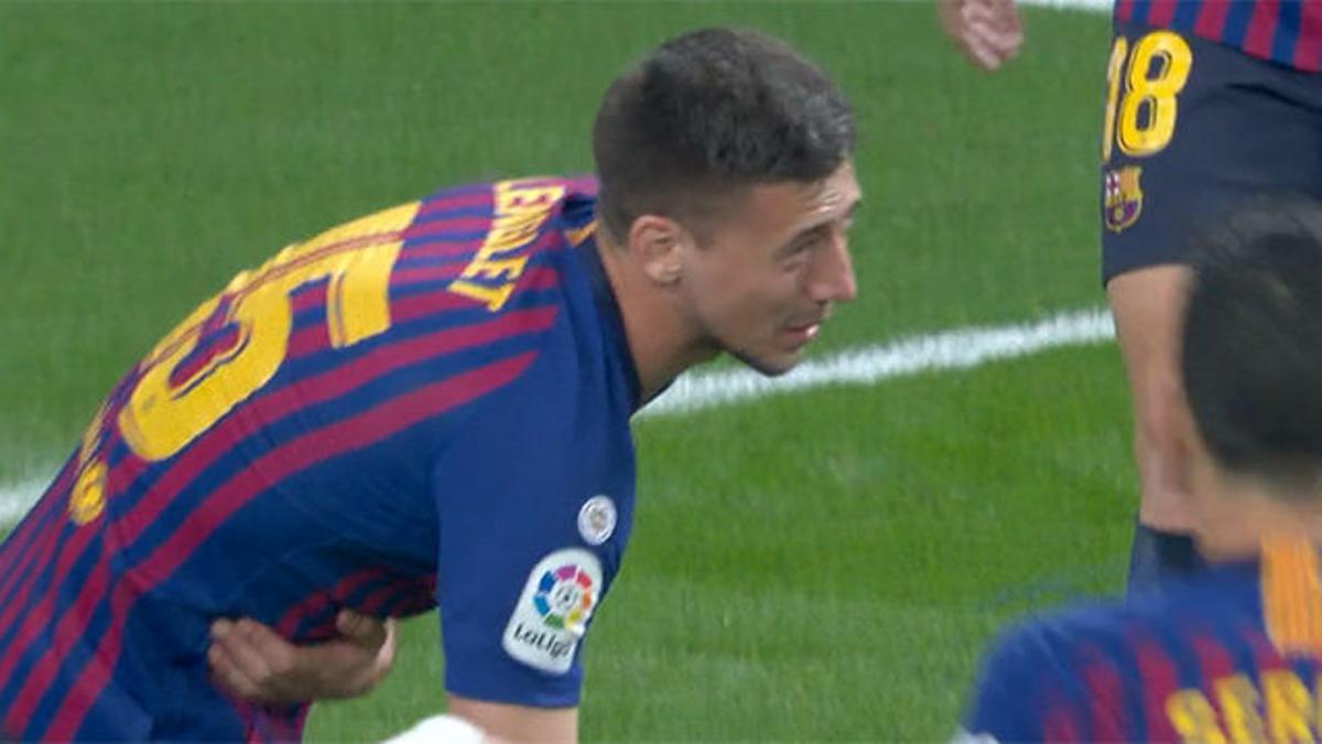 Lenglet fue un muro ante el Real Madrid