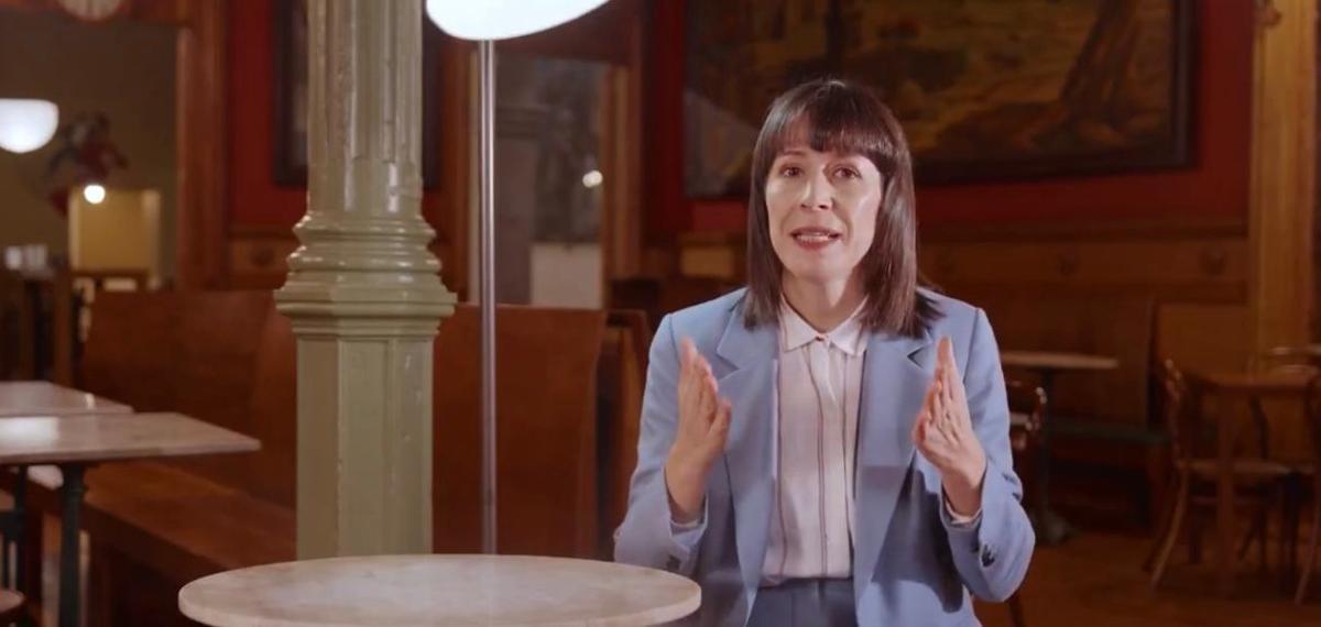 Ana Pontón en el vídeo en el que hace balance del año 2025.