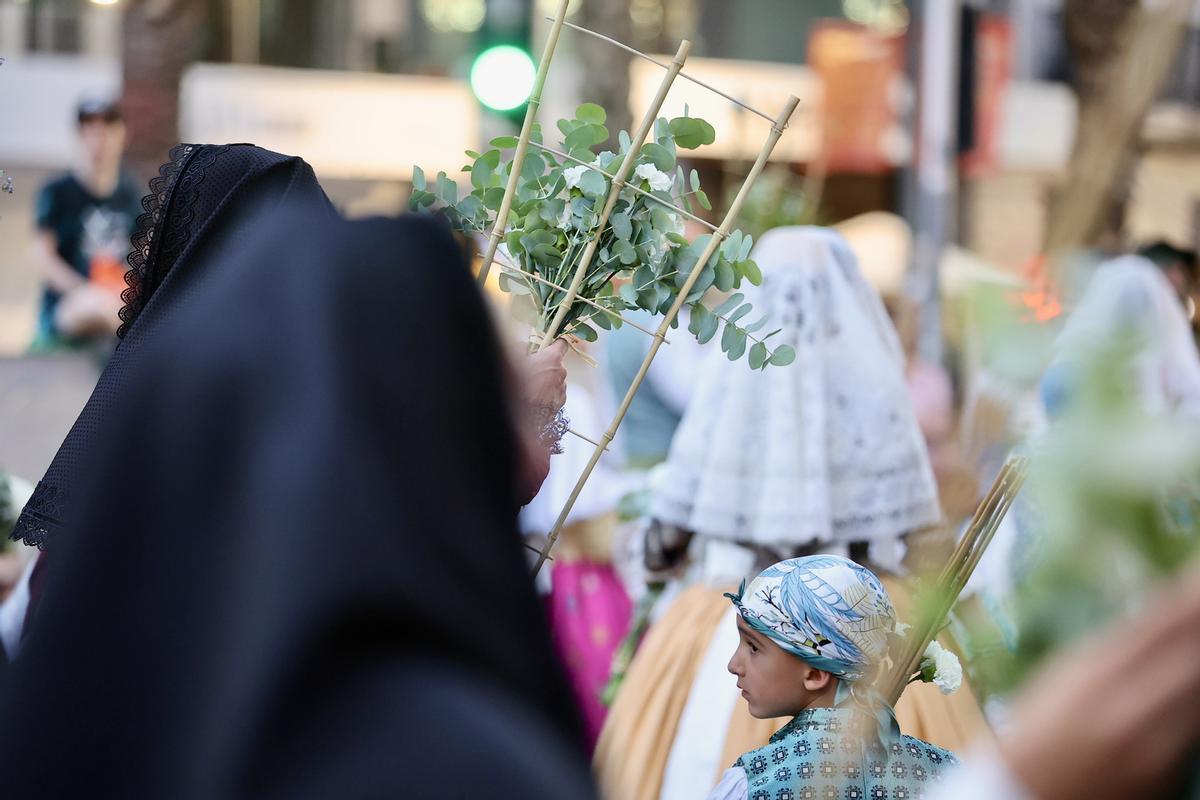 Segunda sesión de la Ofrenda en las Hogueras de Alicante