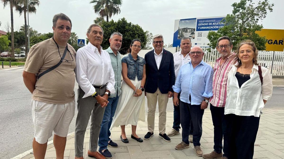 El secretario general del PSOE de Málaga, Josele Aguilar