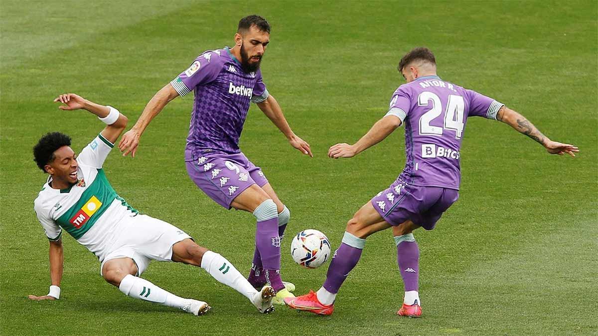 Resumen Y Goles Del Elche-Betis (1-1) Partido De La Jornada 29.