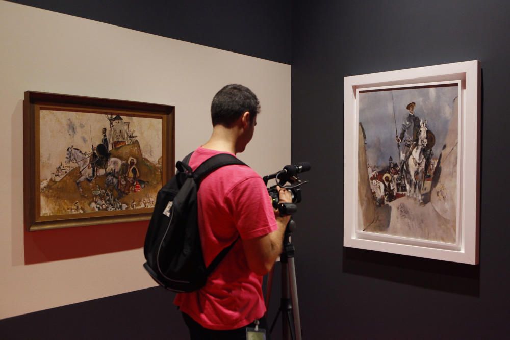 La muestra, ''Chagall y sus contemporáneos rusos'' permanecerá hasta el 29 de enero del año próximo en las salas de Tabacalera.