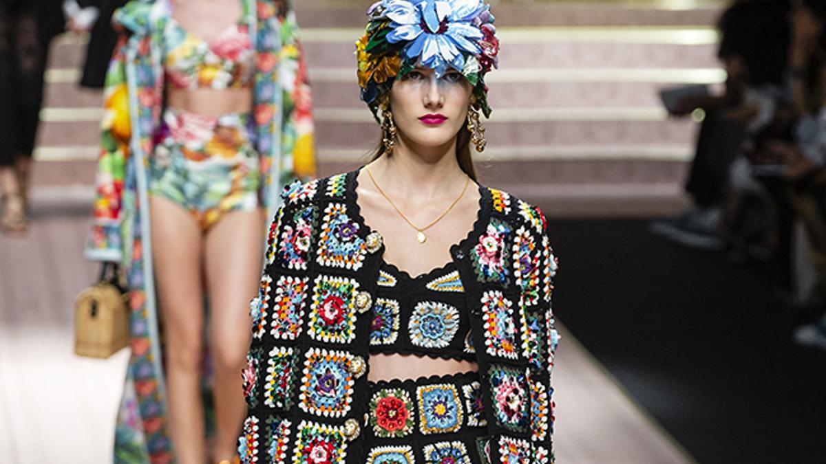 Propuesta de croché de Dolce &amp; Gabbana para la primavera-verano 2019
