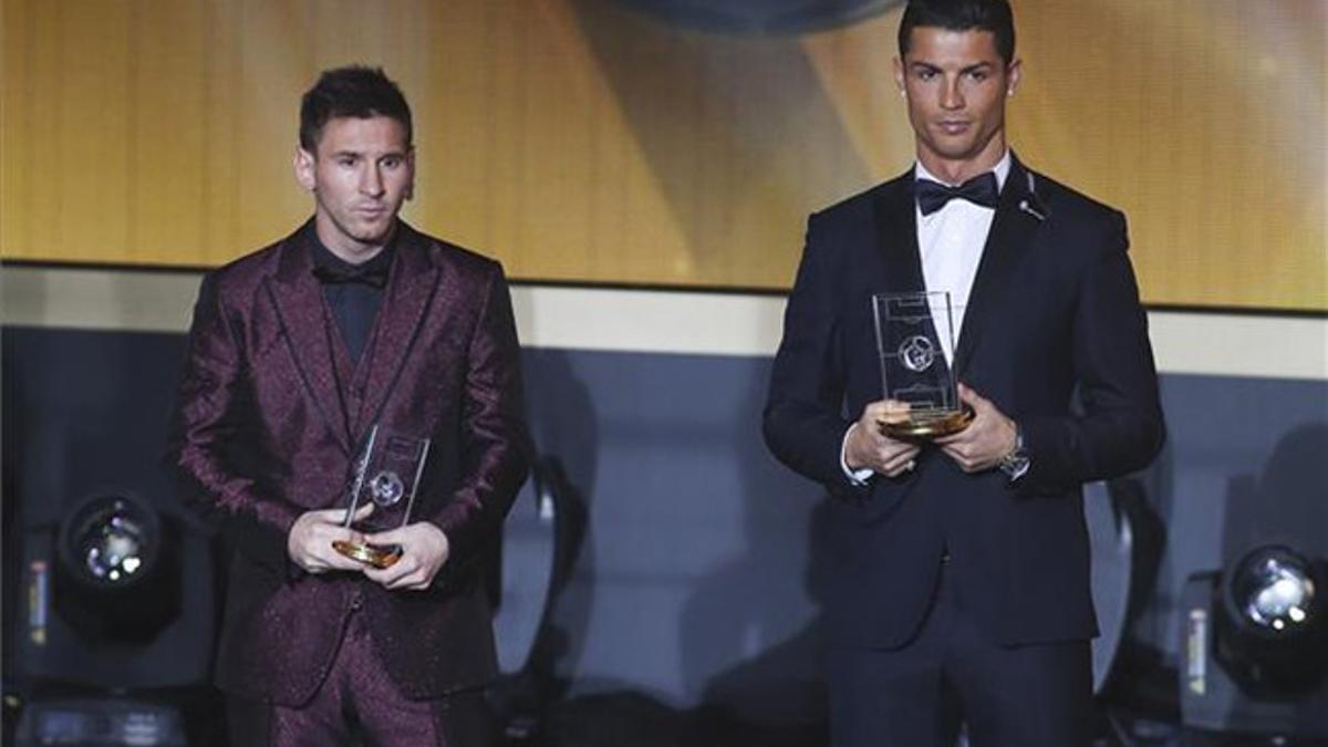 Messi y Cristiano volverán a luchar por otro Balón de Oro