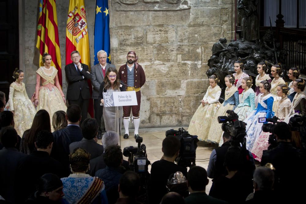 Así fue el acto institucional Fallas-Unesco