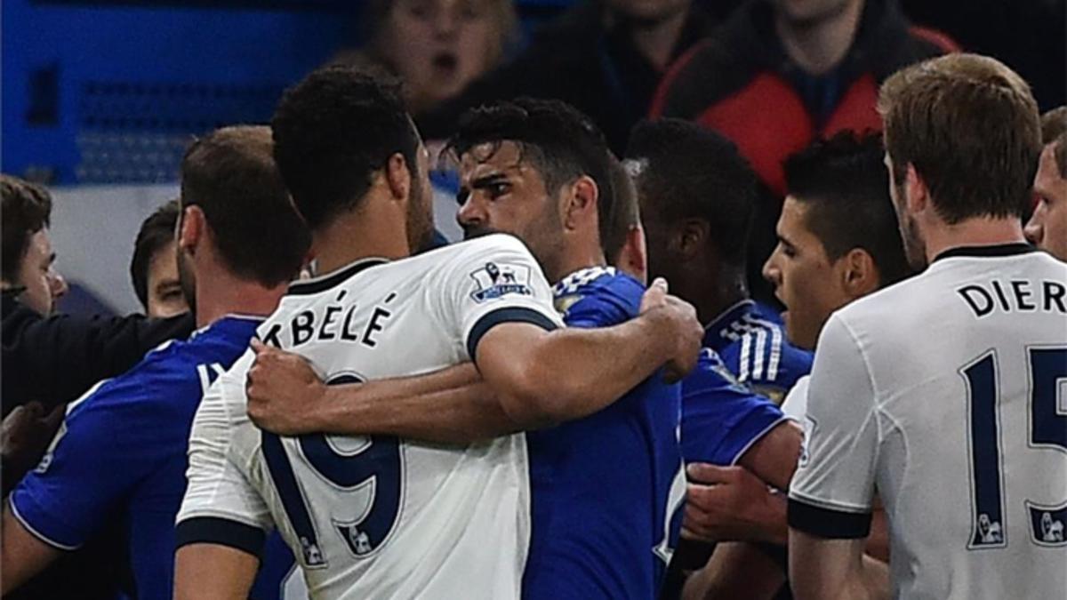 Dembele y Diego Costa protagonizaron un incidente