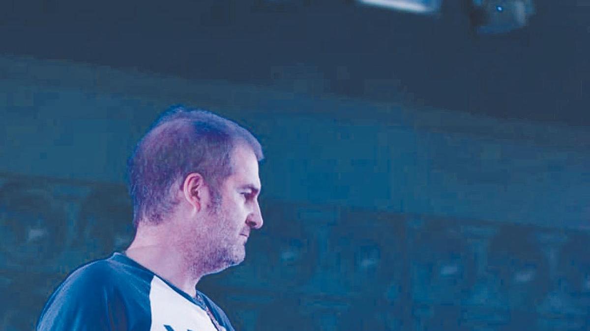 Emilio Cortés, en un concierto