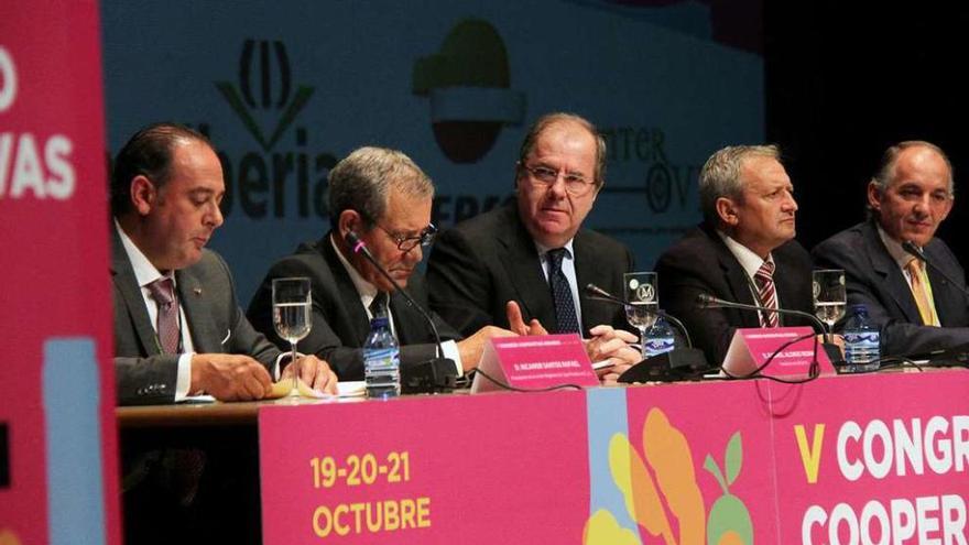 Herrera, durante la inauguración del Congreso en León.