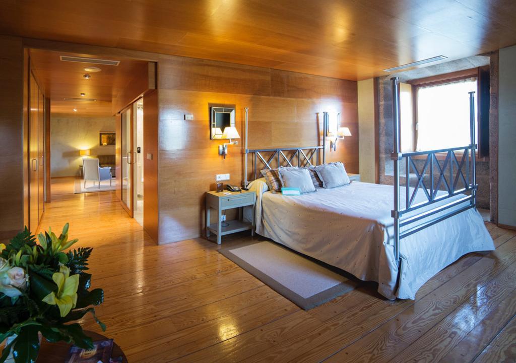 Habitación del Parador de Santo Estevo