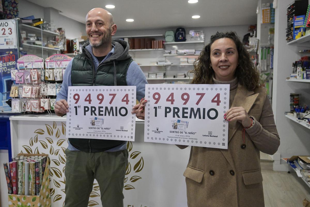 Tres décimos del primer premio del sorteo de El Niño han dejado 600.000 euros en premios en tres municipios de la provincia de Ciudad Real