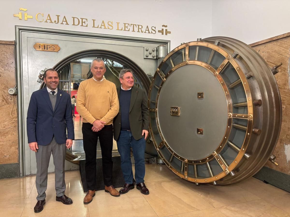 Jose Manuel González Castro, Francisco Javier Camino Conde y José Luis Lozano Álbez