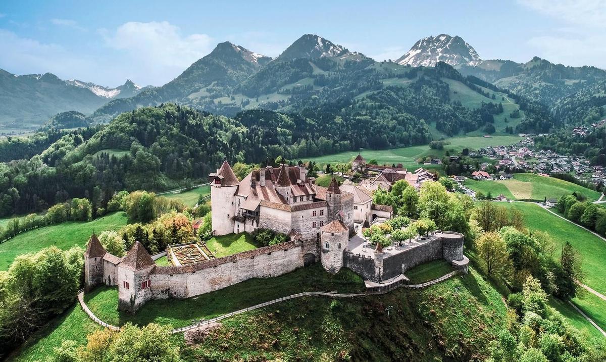 El castillo de Gruyères