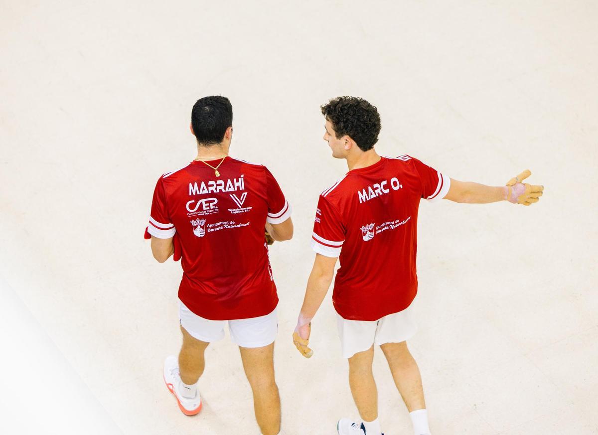Marrahí i Marc Ortega.
