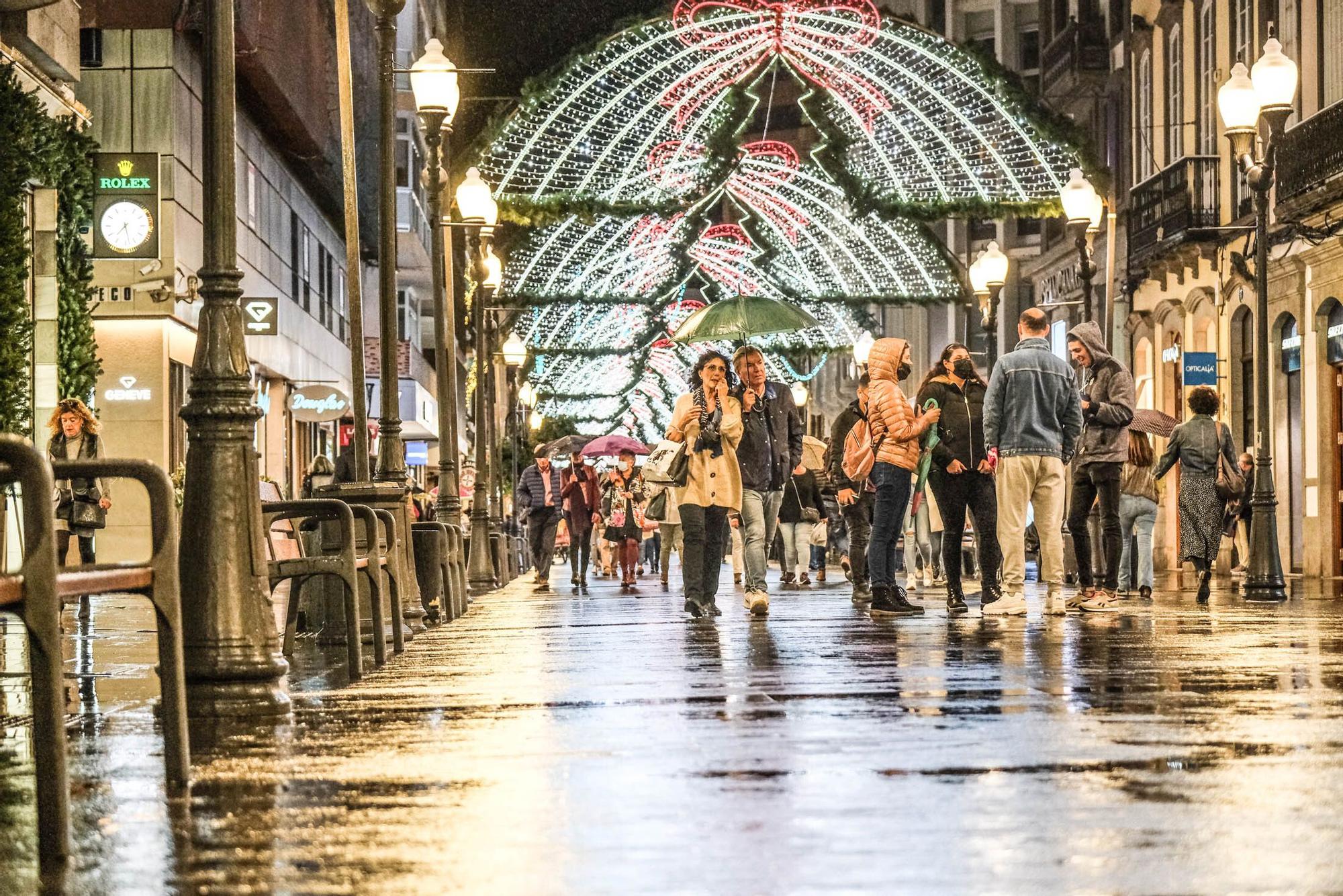 Encendido navideño en Triana