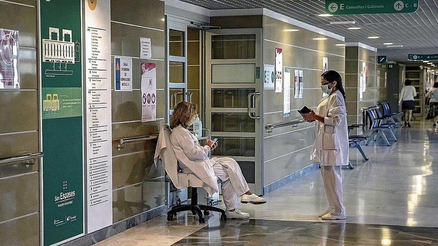 Ambiente sanitario de Son Espases.