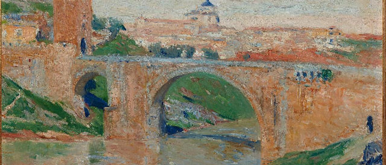 &quot;Puente de Alcántara&quot;, de Aureliano Beruete.