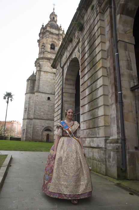 Ainhoa Rivera, un aurresku en el ayuntamiento para la hija de Begoña Tejados