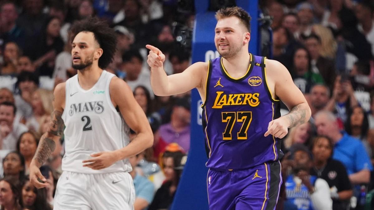 Luka Doncic es una pieza muy importante en los Lakers