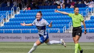 Iratxe Pérez, jugadora del Costa Adeje: "Las dos victorias seguidas nos han dado energía"