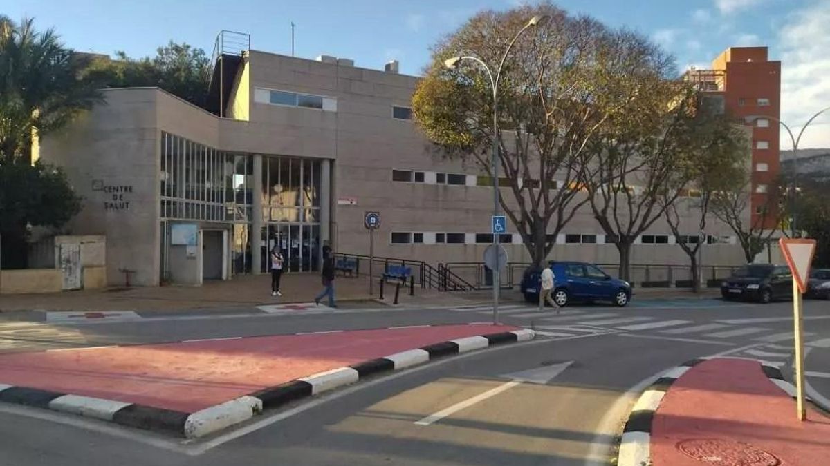 El centro de salud de Calp.