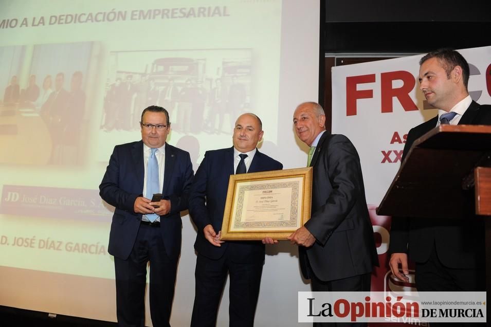 Entrega de los Premios FRECOM