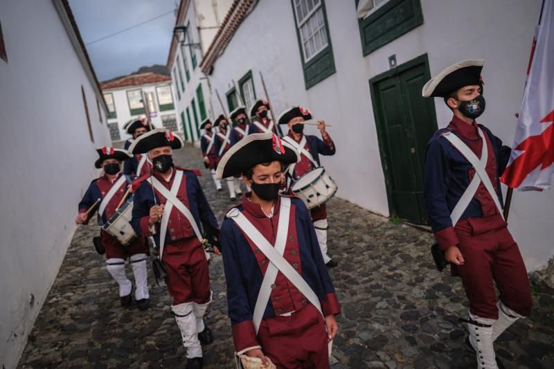 Representación de la librea en Taganana