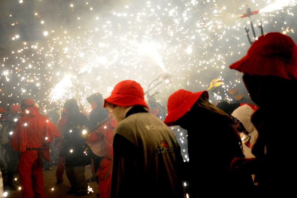 Correfoc de la festa major de Manresa 2016