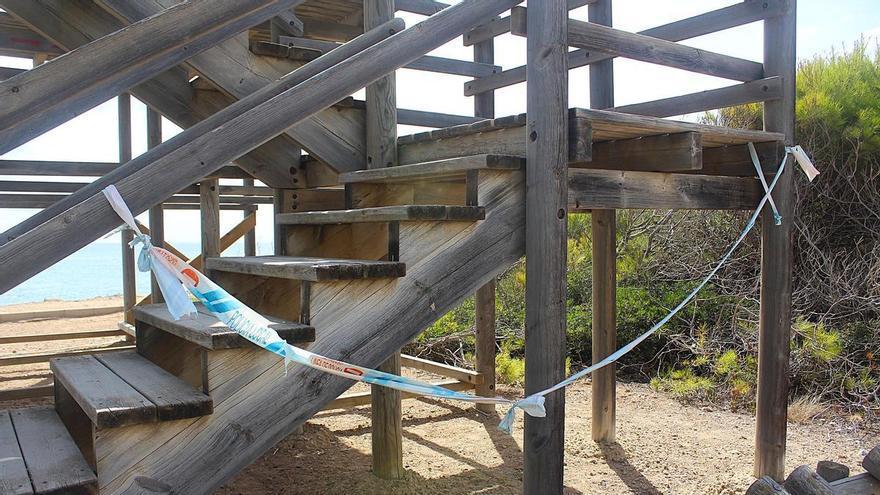 Der Holzverfall zwingt zur Schließung aus Sicherheitsgründen eines bekannten Aussichtspunkts in Castellón