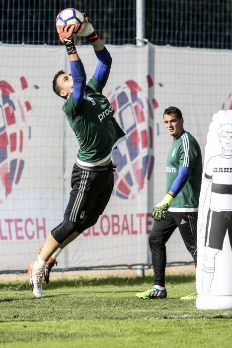 Entrenamiento del Real Oviedo