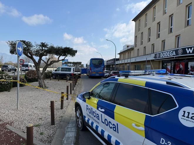 Les fotos de l'accident d'Empuriabrava on ha mort una mestra