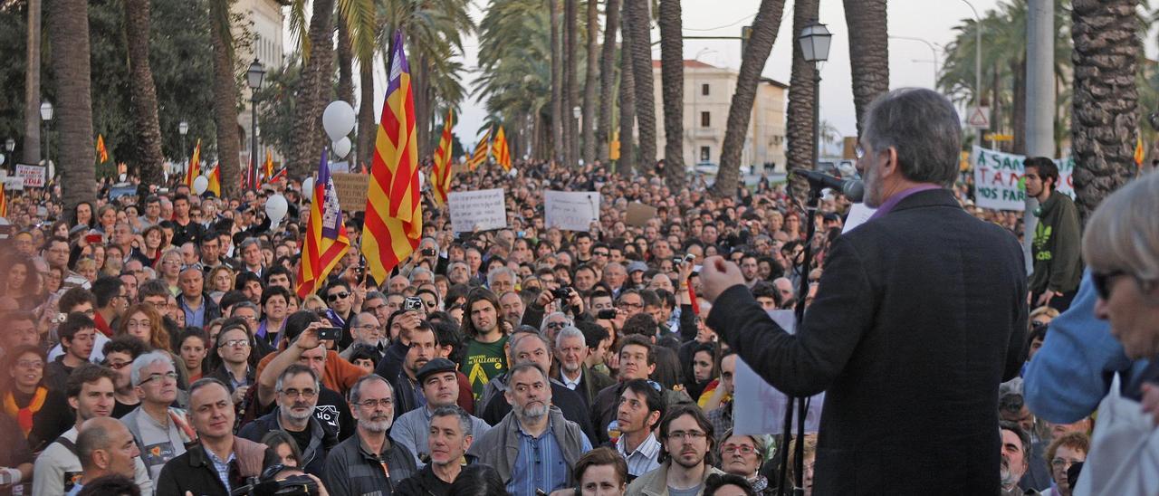 Activistas valoran la Diada per la Llengua: «Todo lo que se haga en contra del catalán tendrá una respuesta»