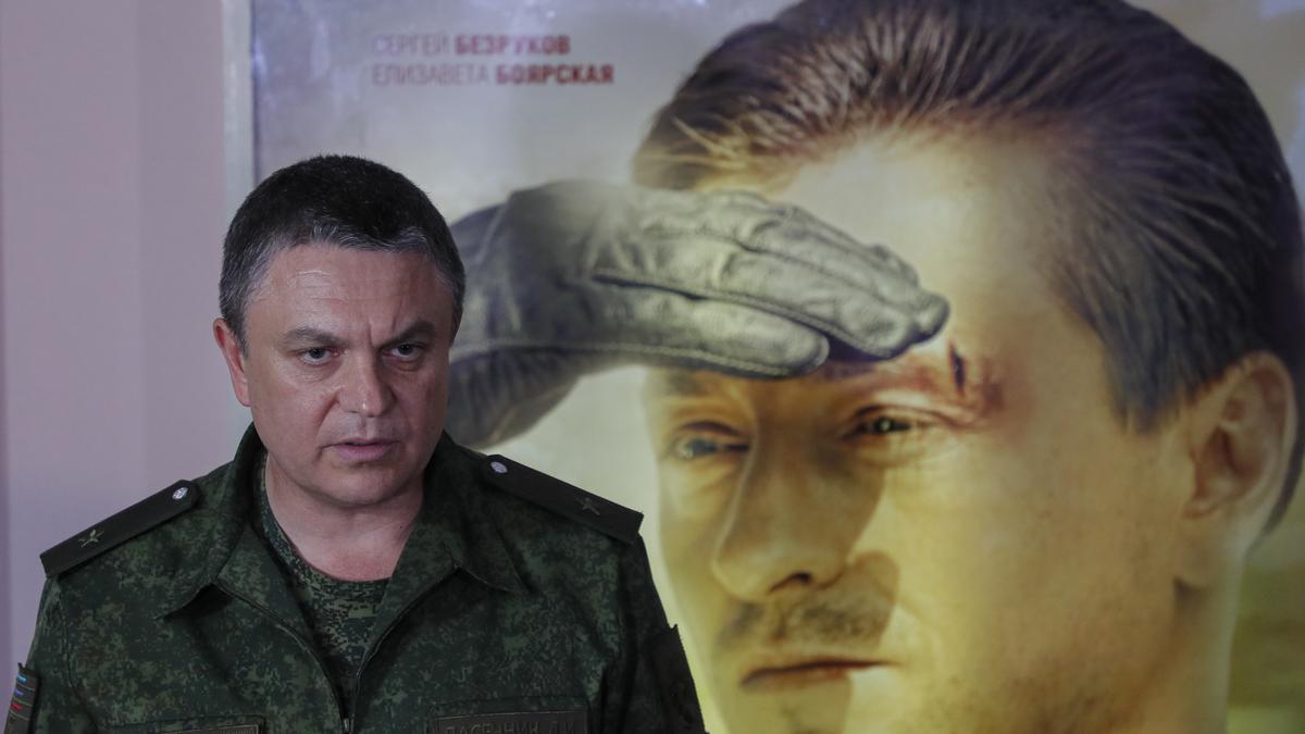 Head of self-proclaimed Luhansk People republic Leonid Pasechnik