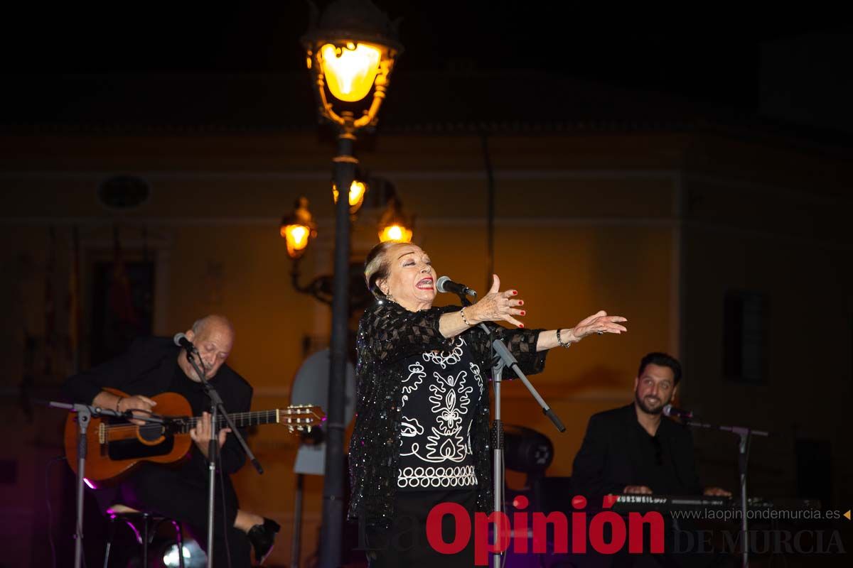 La cantante Maruja Garrido regresa a Caravaca
