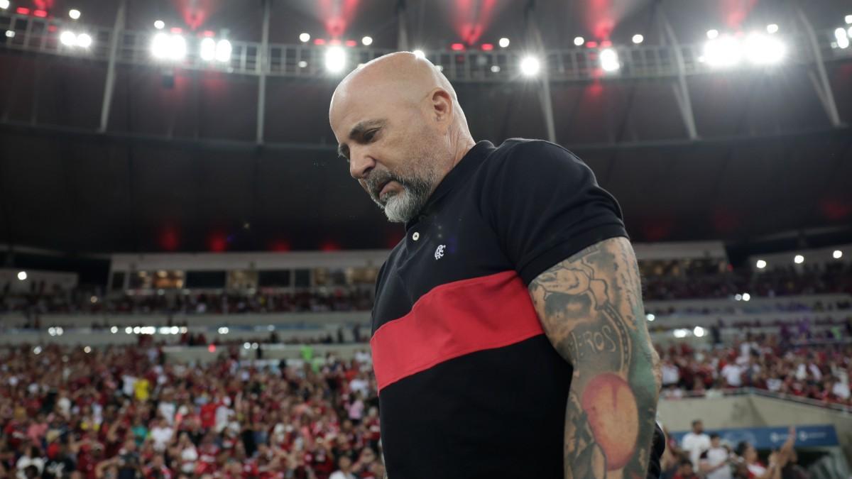 Sampaoli en su etapa en Flamengo