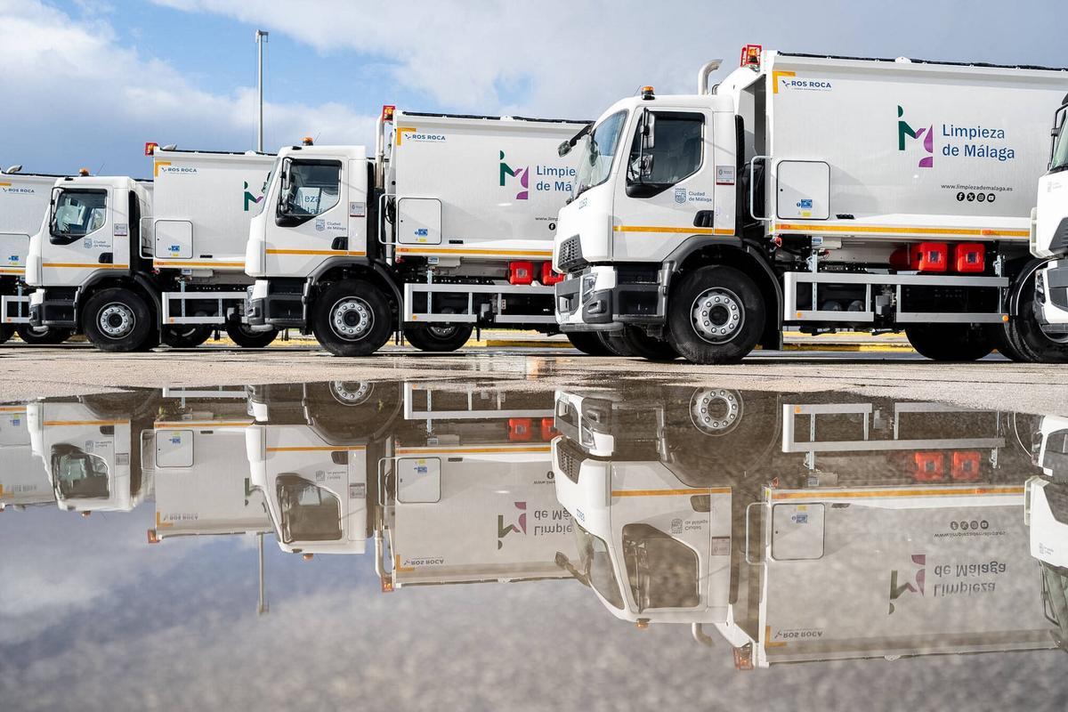 El Ayuntamiento de Málaga incorpora 60 nuevos vehículos de recogida y limpieza con una inversión de más de 5,7 millones de euros