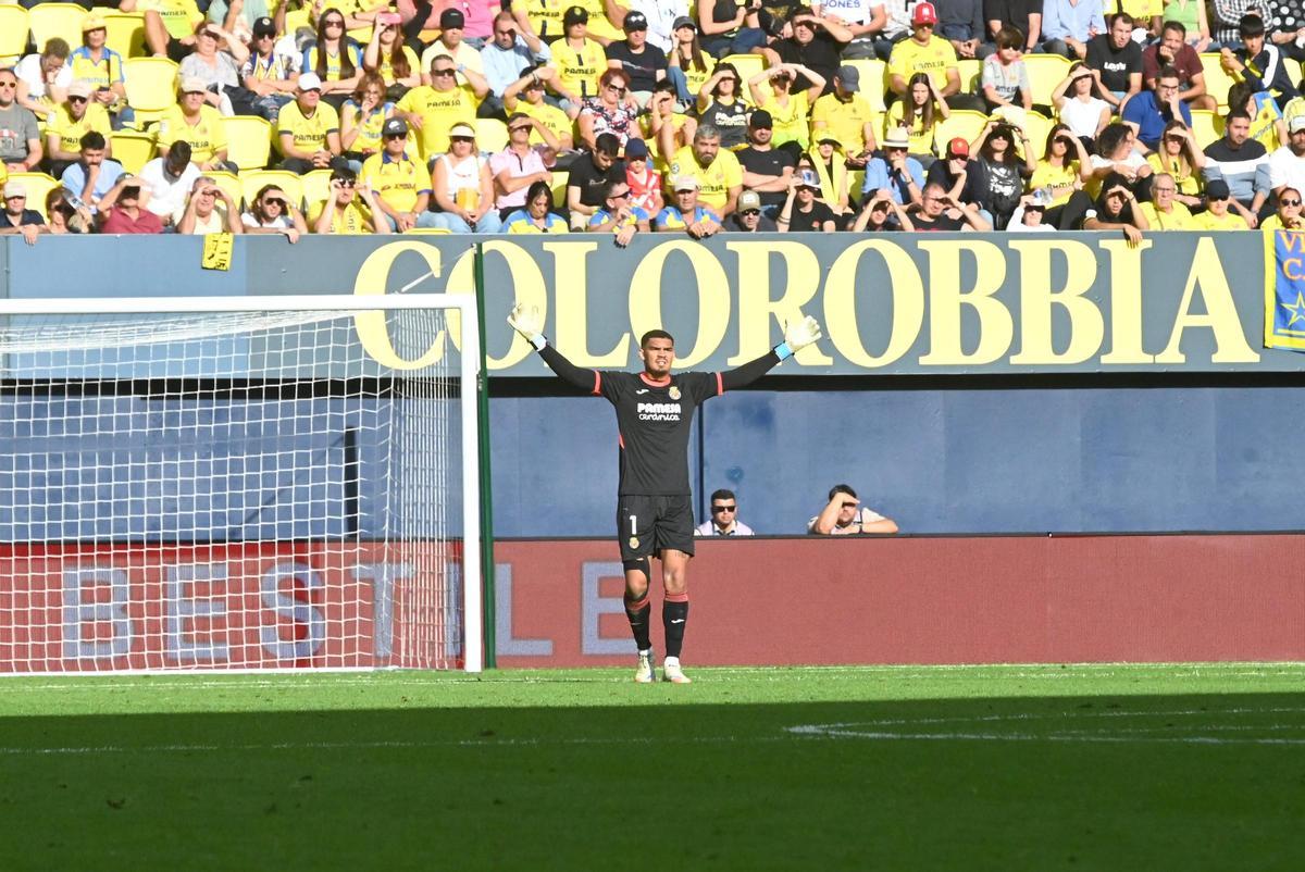 Luiz Junior ante el Rayo el pasado sábado.