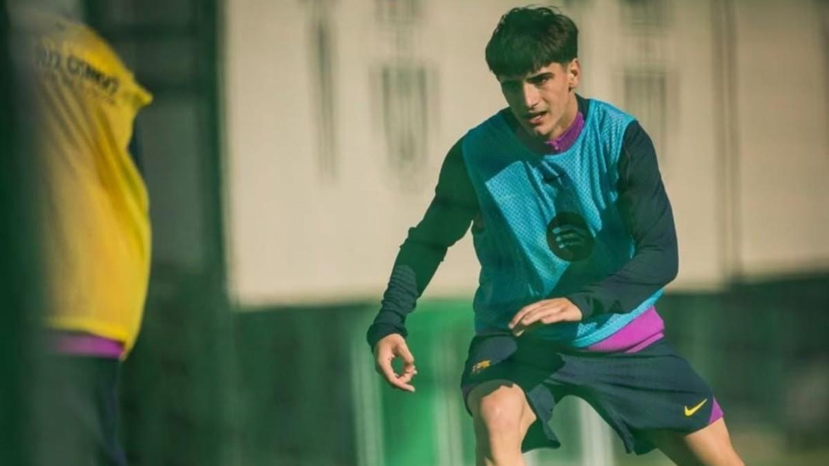 Guillem Víctor ha trabajado con el primer equipo