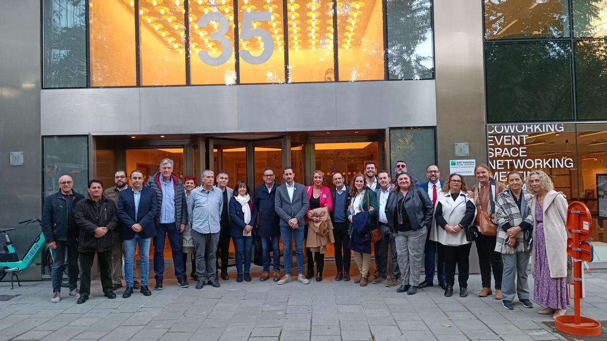 Inauguración sede de la Mancomunitat de l&#039;Horta Sud en Bruselas