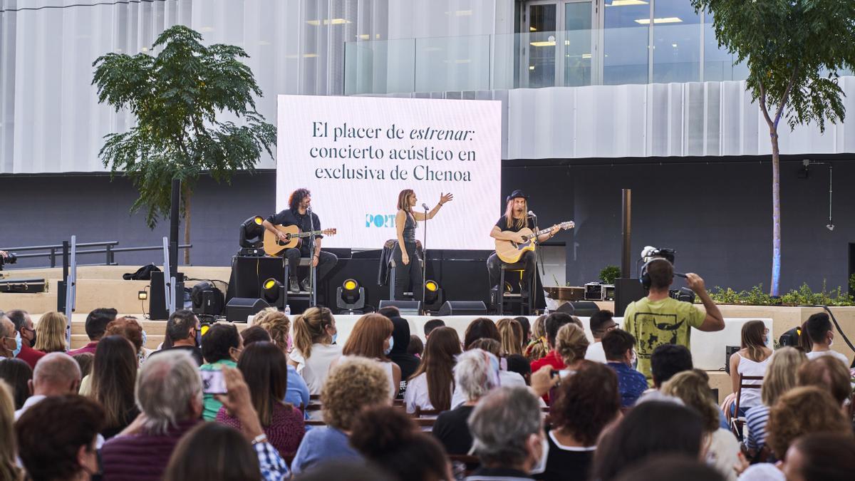 Concierto de Chenoa en streaming desde Porto Pi Centro