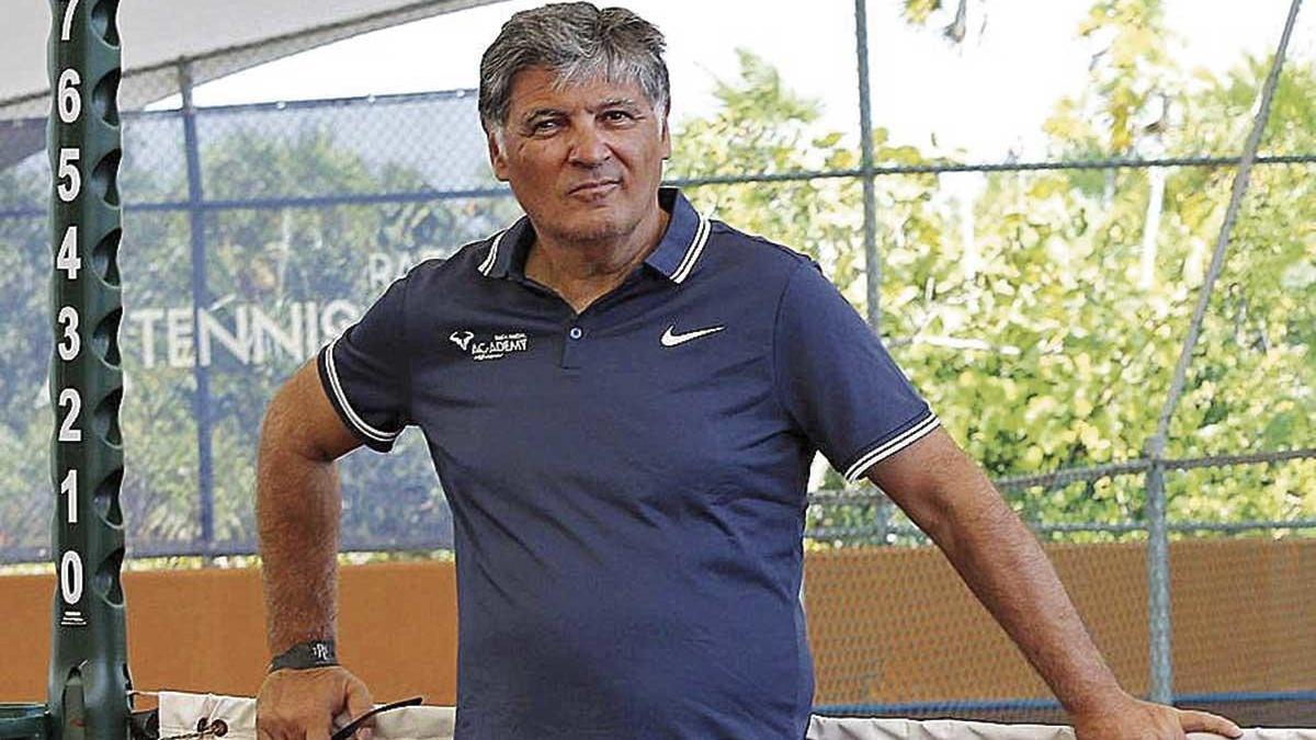 Toni Nadal, exentrenador de Rafel Nadal.