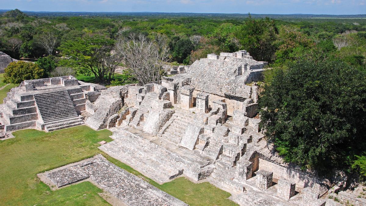 Redescubren La Jaina, una isla artificial maya de 1.600 años de antigüedad