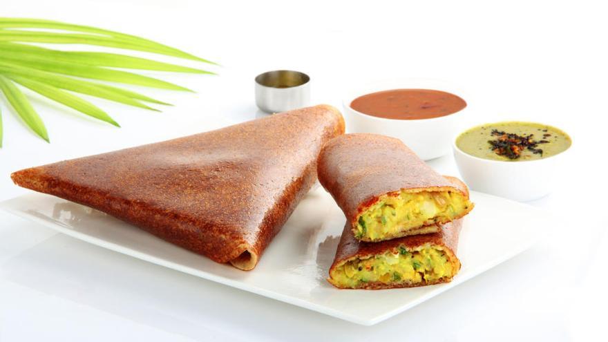 Dosa, el desayuno típico en Singapur