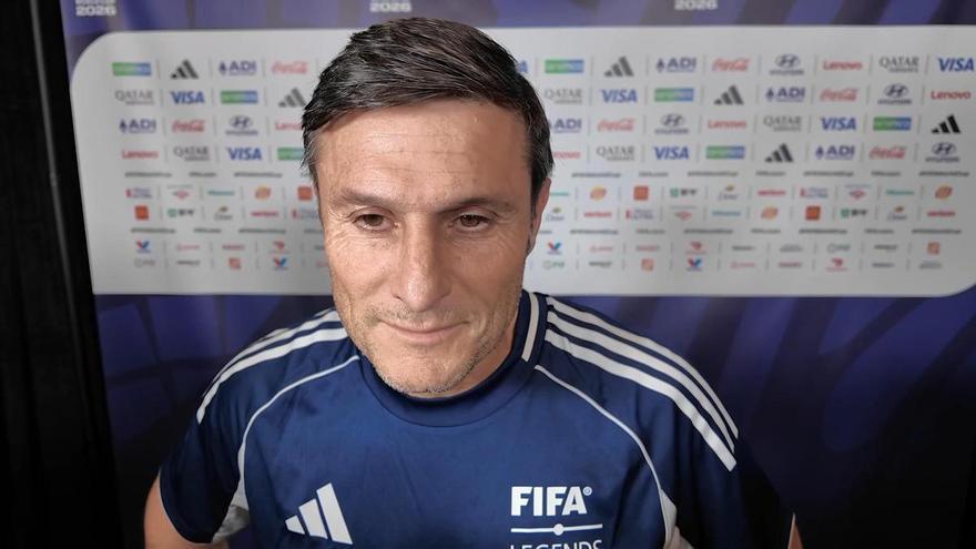 Zanetti: "Messi es único, con 39 años tiene hambre de llevar a la Argentina lo más alto"