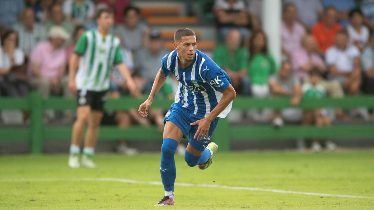 Alan Godoy, en el Alavés