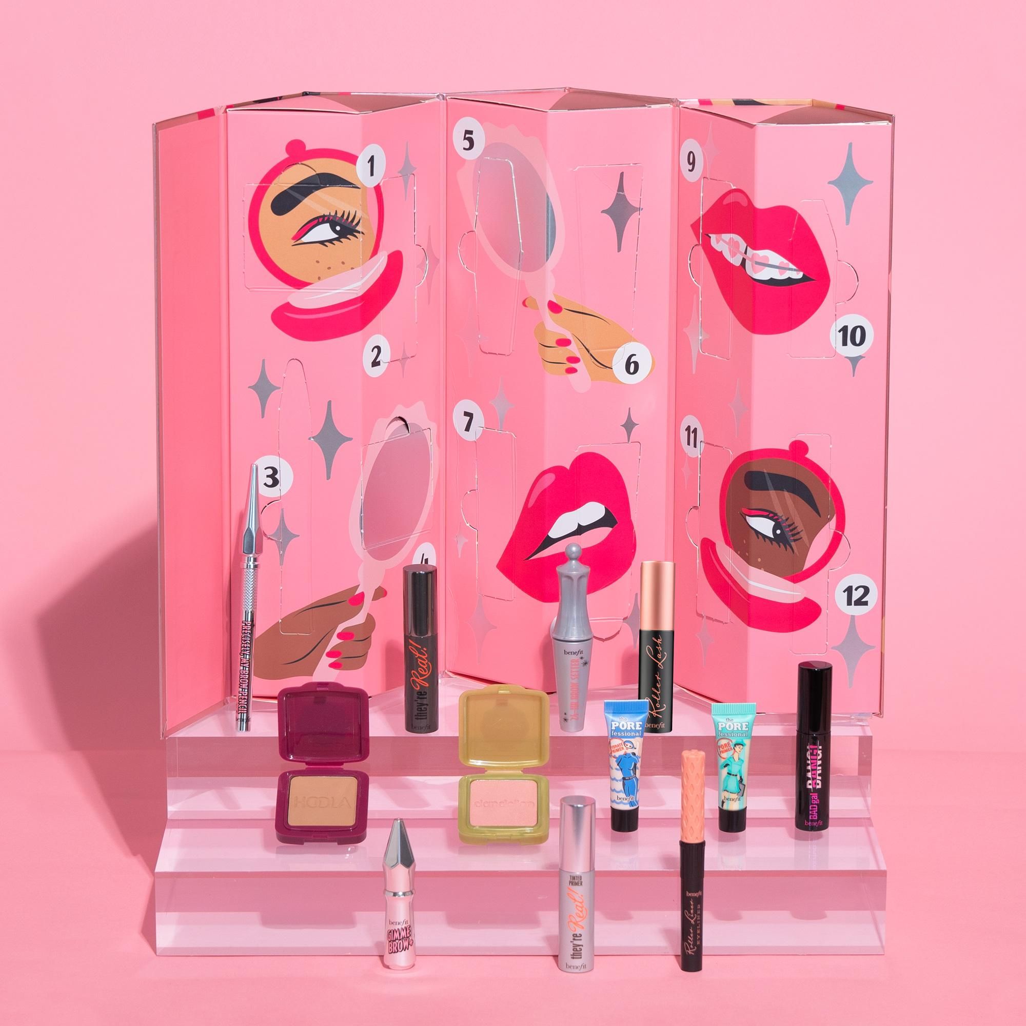 Calendario de adviento de Benefit