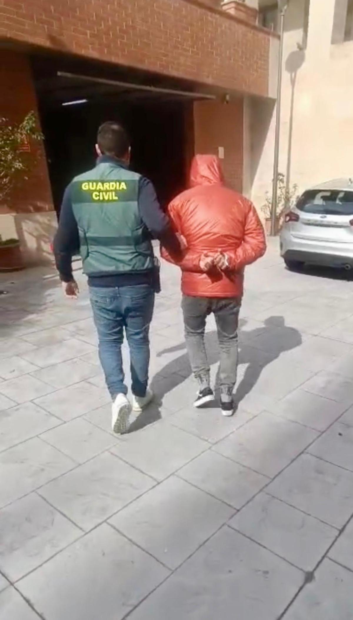 Uno de los detenidos en la operación "Gulux"