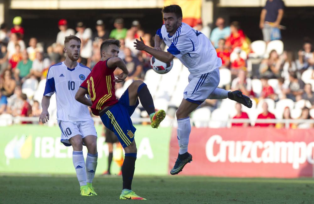 España sub 21 - San Marino en Castalia