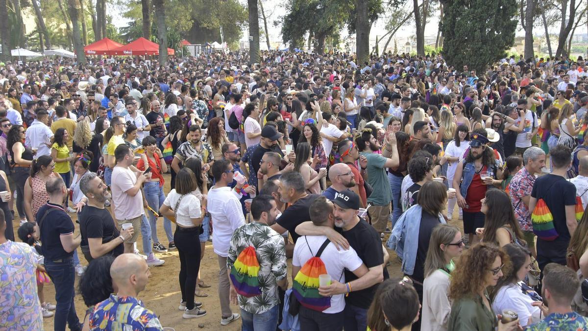 Ambiente en la Alcazaba.