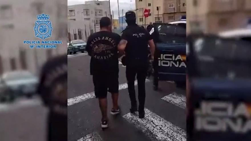 Así fue la detención de la banda Hells Angels en Canarias