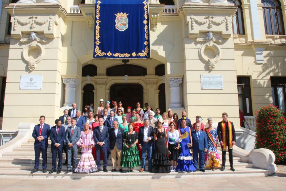 Ofrenda floral a la Patrona de Málaga